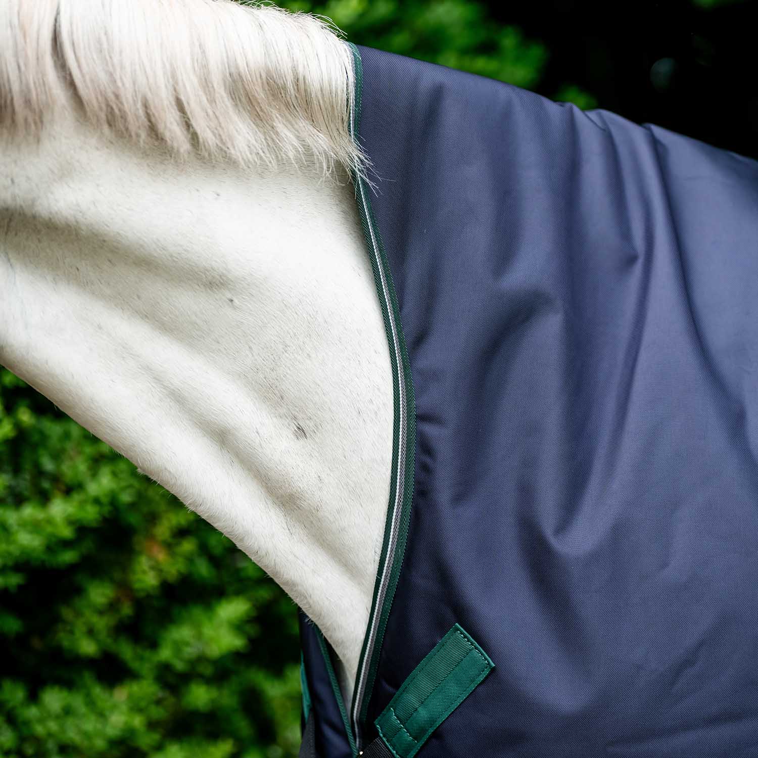 Rambo Wug Turnout, 400 gram, Navy/Hunter Green - Buy Pet Shop