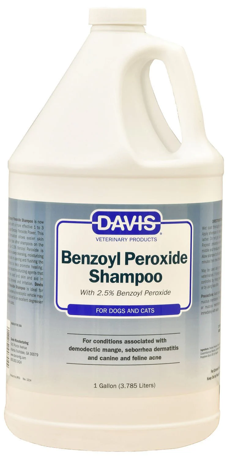 Davis Benzoyl Peroxide Pet Shampoo - Buy Pet Shop