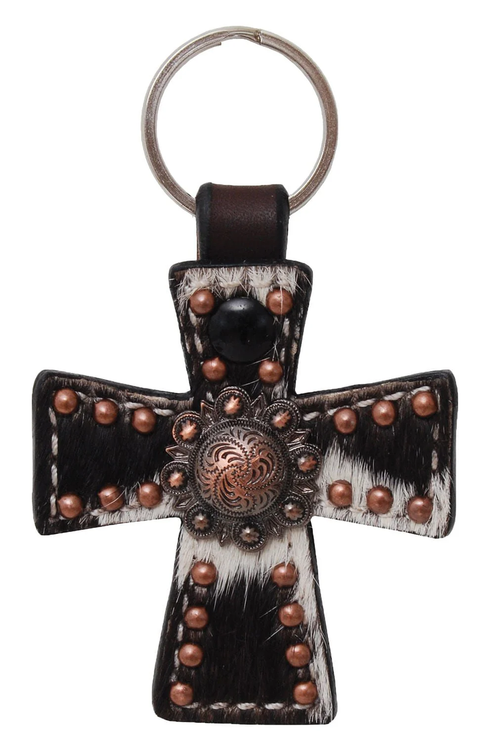 Circle Y Cross Key Chain, Cowhide - Buy Pet Shop