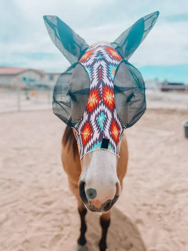 Expression Phoenix Lycra Fly Mask with Ears - Buy Pet Shop