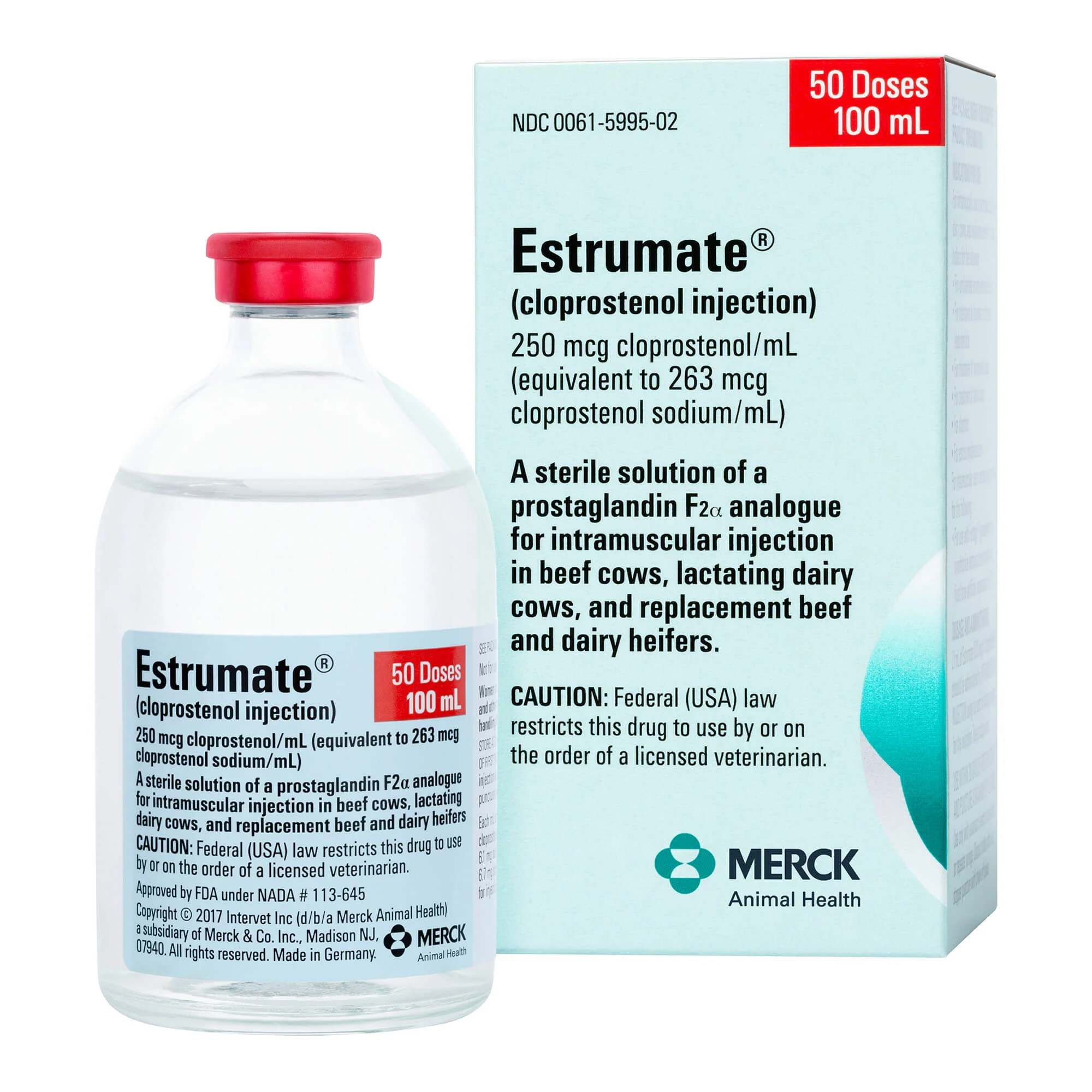 Rx Estrumate (cloprostenol injection) for Cattle - Buy Pet Shop