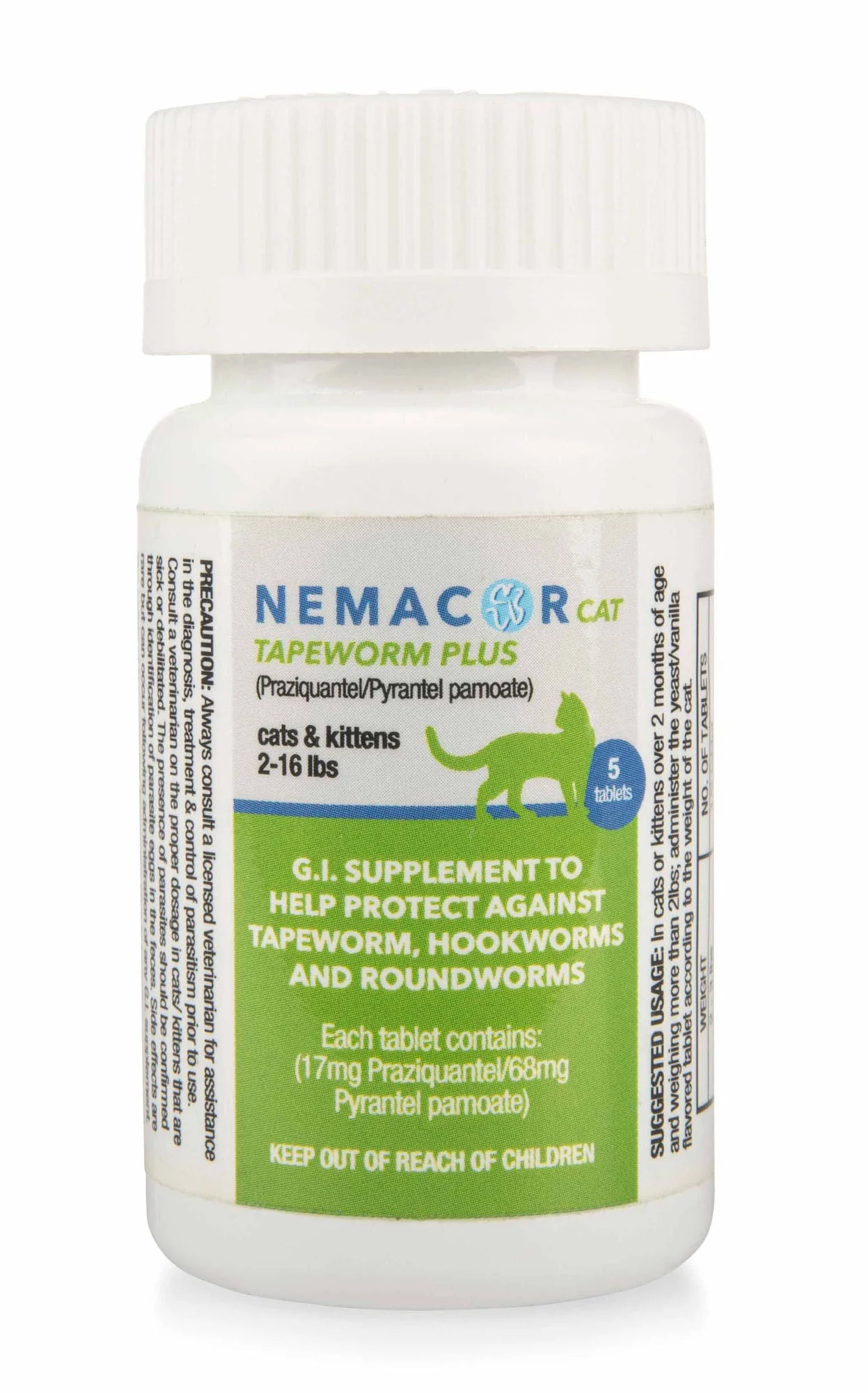 Nemacor Cat Tapeworm Plus - Buy Pet Shop