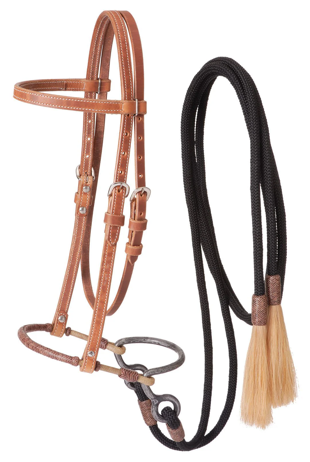 Harness Leather Headstall with Training Bosal - Buy Pet Shop
