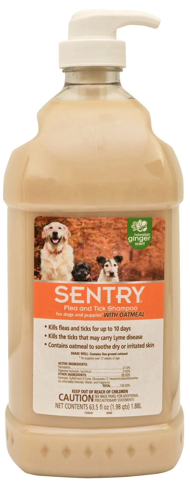 Sentry Flea & Tick Shampoo for Dogs & Puppies, 64 oz - Buy Pet Shop