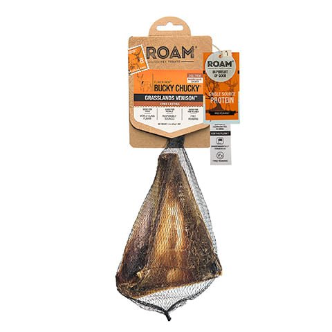 Roam Dog Treats Bucky Chucky Venison Scapula - Buy Pet Shop