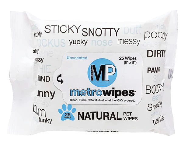 Metro Wipes Natural Unscented Pet Wipes - Buy Pet Shop