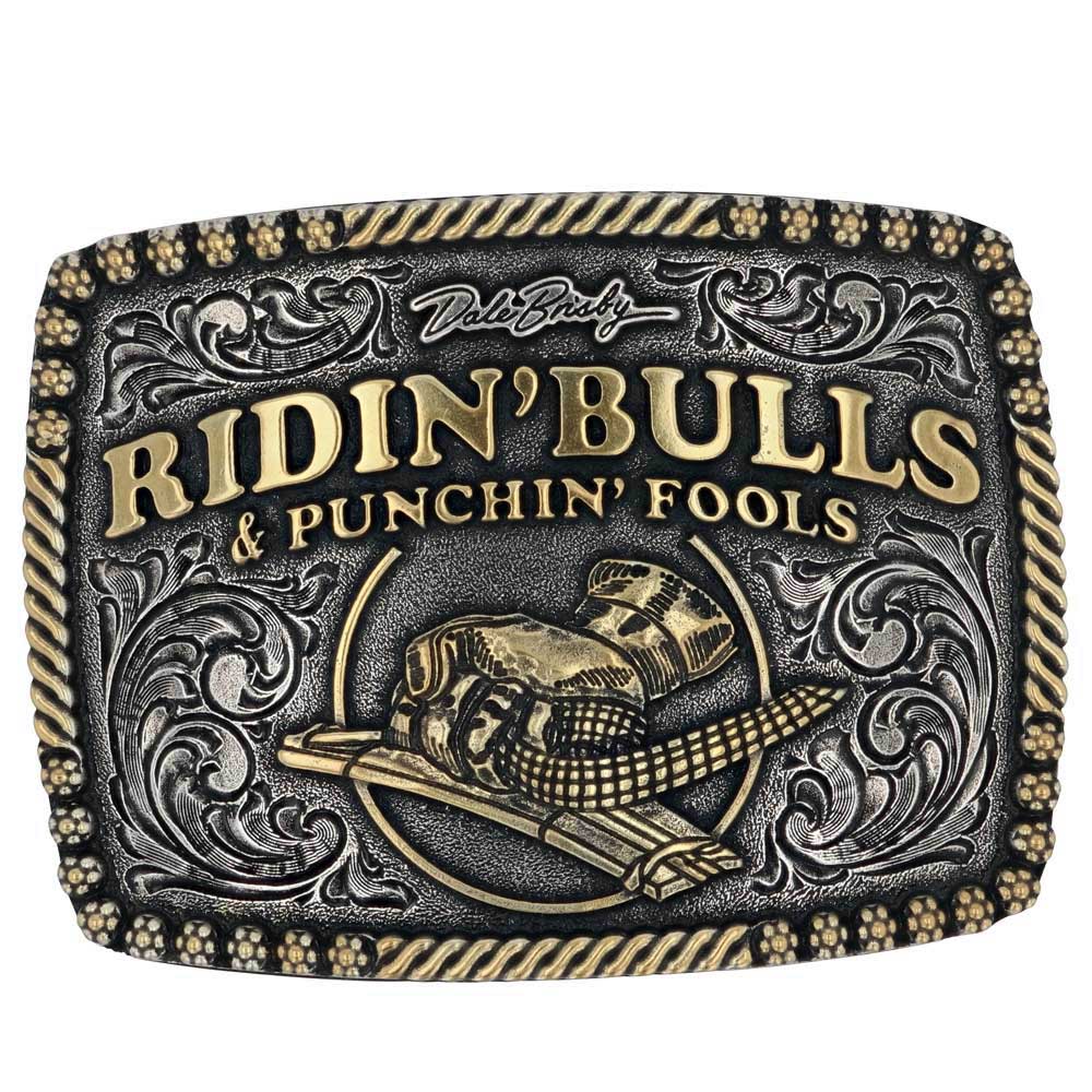Dale Brisby Bulls & Fools Attitude Belt Buckle - Buy Pet Shop