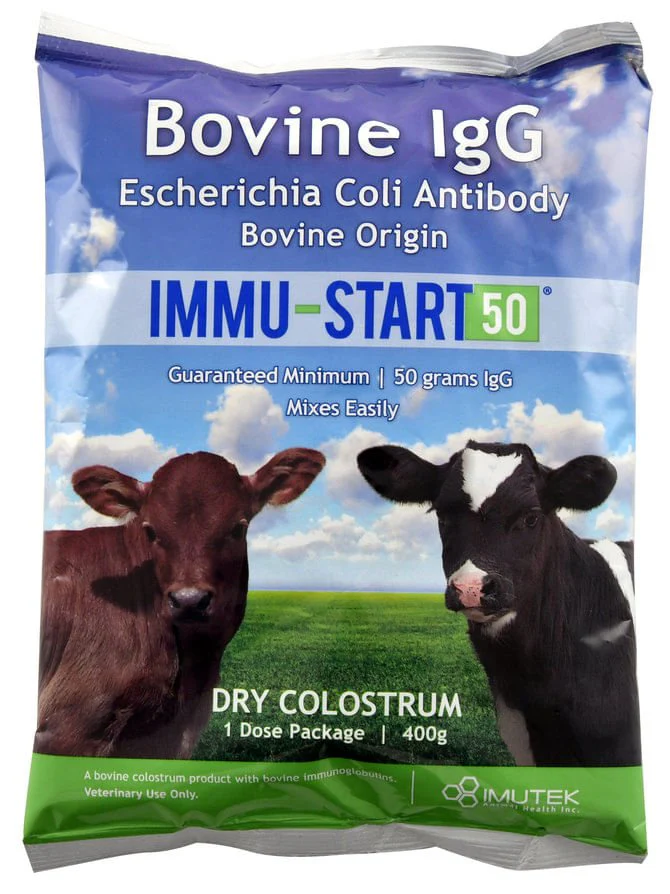 Bovine IgG Immu-Start 50, Colostrum Supplement, 400 g - Buy Pet Shop