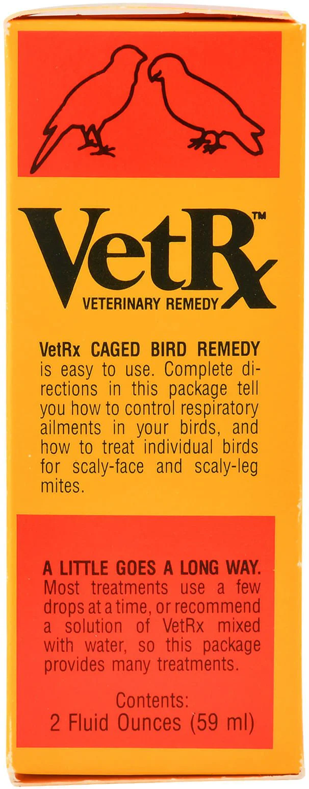 VetRx Caged Bird Remedy, 2 oz - Buy Pet Shop