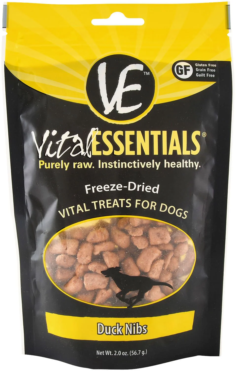 Vital Essentials Freeze-Dried Duck Nibs Dog Treats - Buy Pet Shop