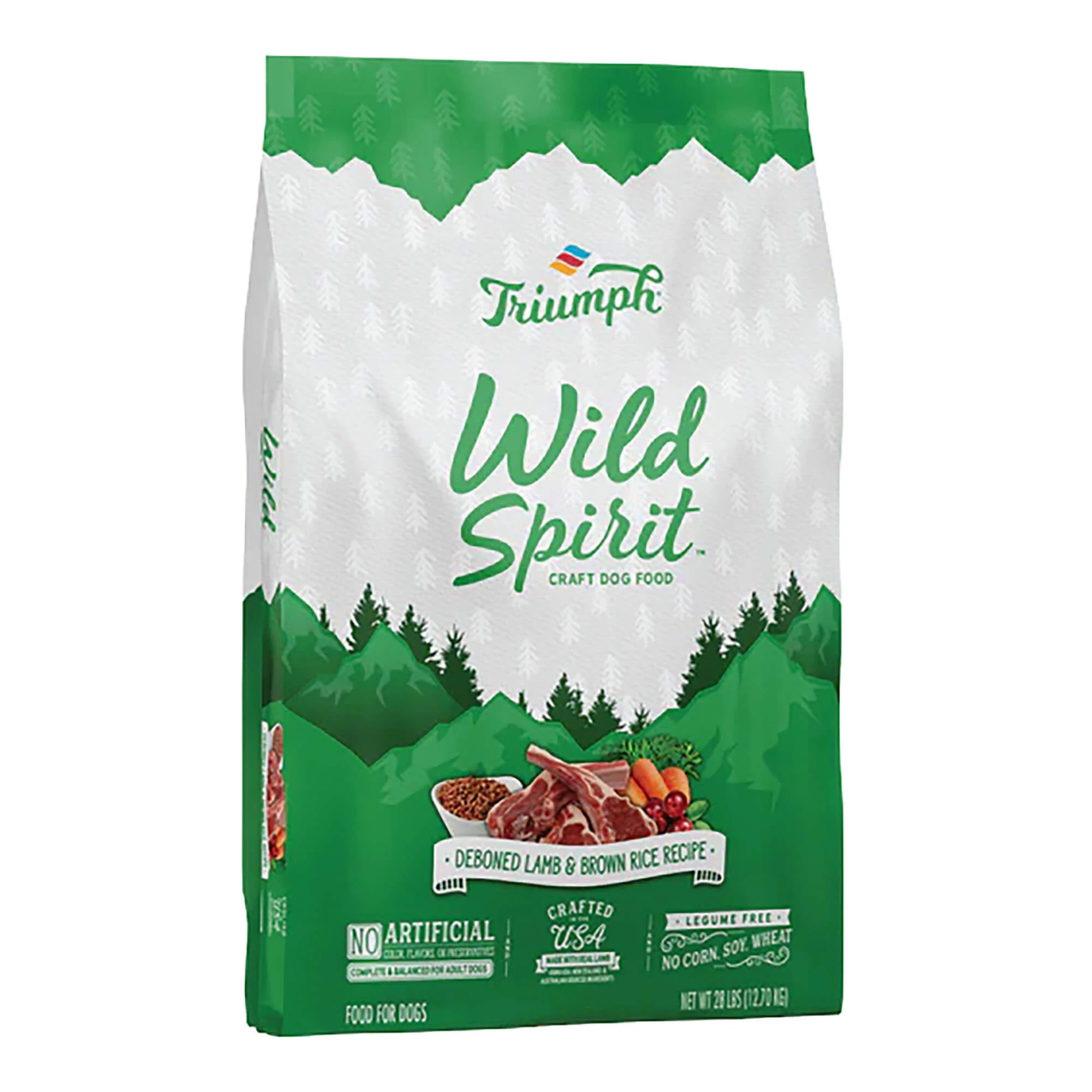 Triumph Deboned Lamb & Brown Rice Recipe, 28 lb - Buy Pet Shop