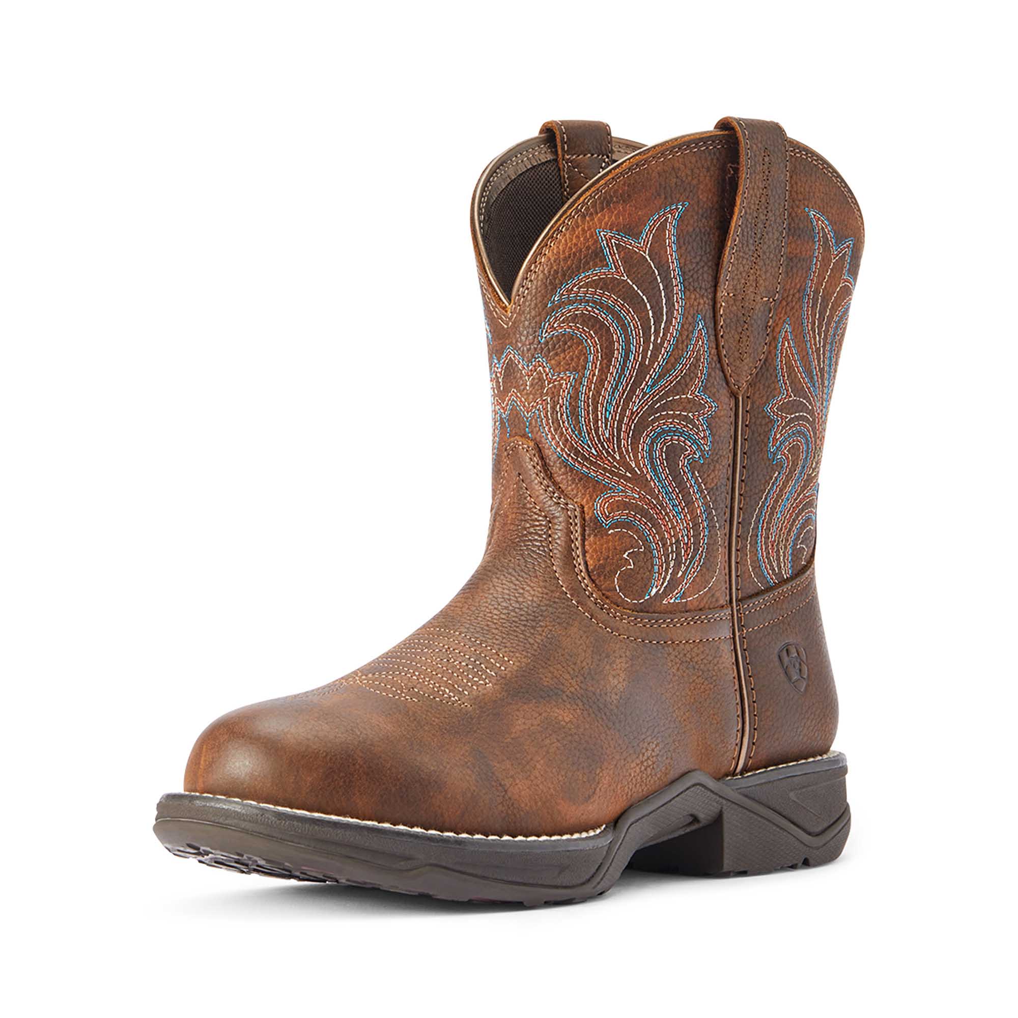 Ariat Women's Anthem Round Toe Shortie Boot, Copper Kettle - Buy Pet Shop