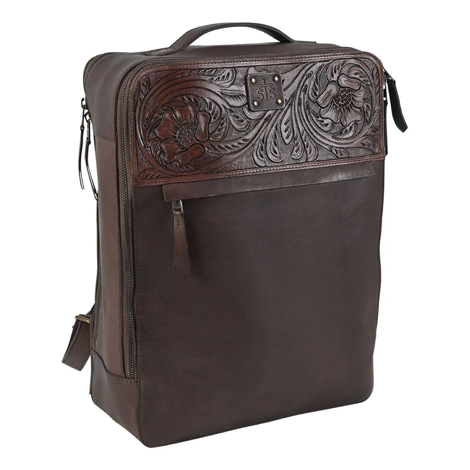 STS Westward Tooled Leather Women's Backpack - Buy Pet Shop
