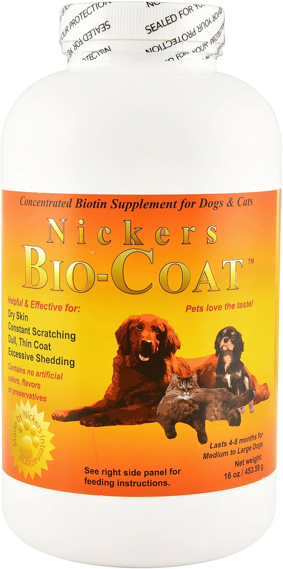 Bio-Coat Biotin Supplement for Dogs & Cats - Buy Pet Shop