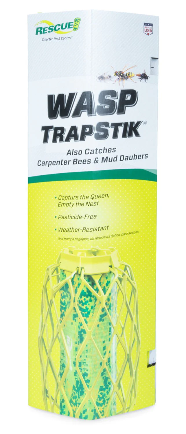 Rescue TrapStik for Carpenter Bees, Wasps and Mud Daubers - Buy Pet Shop