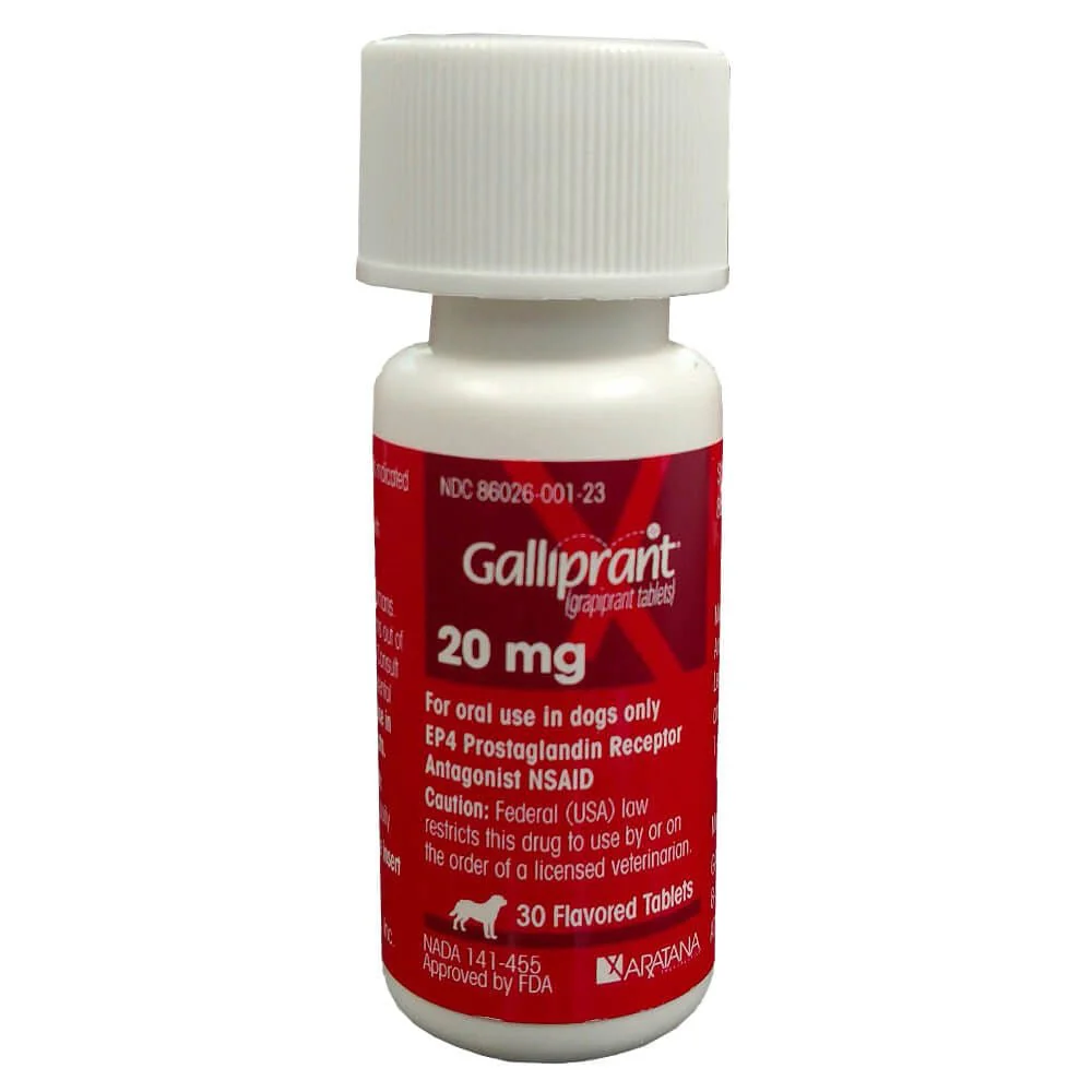 Rx Galliprant (Grapiprant) Tablets for Dogs - Buy Pet Shop