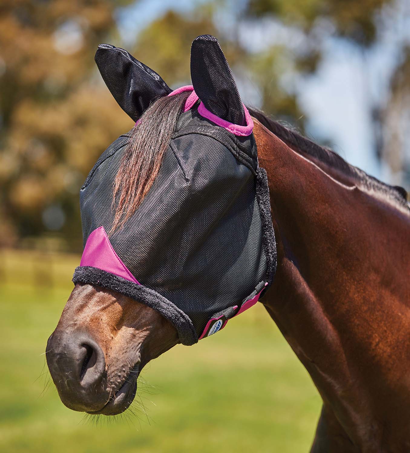 Weatherbeeta ComFITec Deluxe Durable Mesh Horse Fly Mask with Ears - Buy Pet Shop