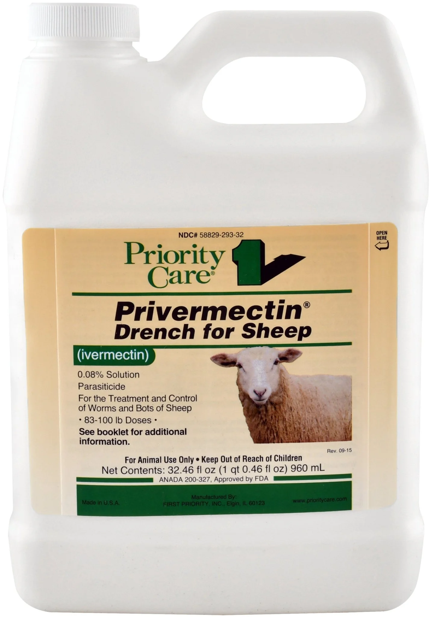 Privermectin Sheep Drench Wormer - Buy Pet Shop