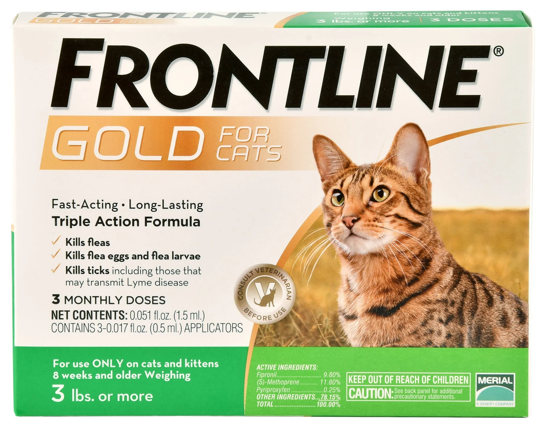 Frontline Gold for Cats - Buy Pet Shop