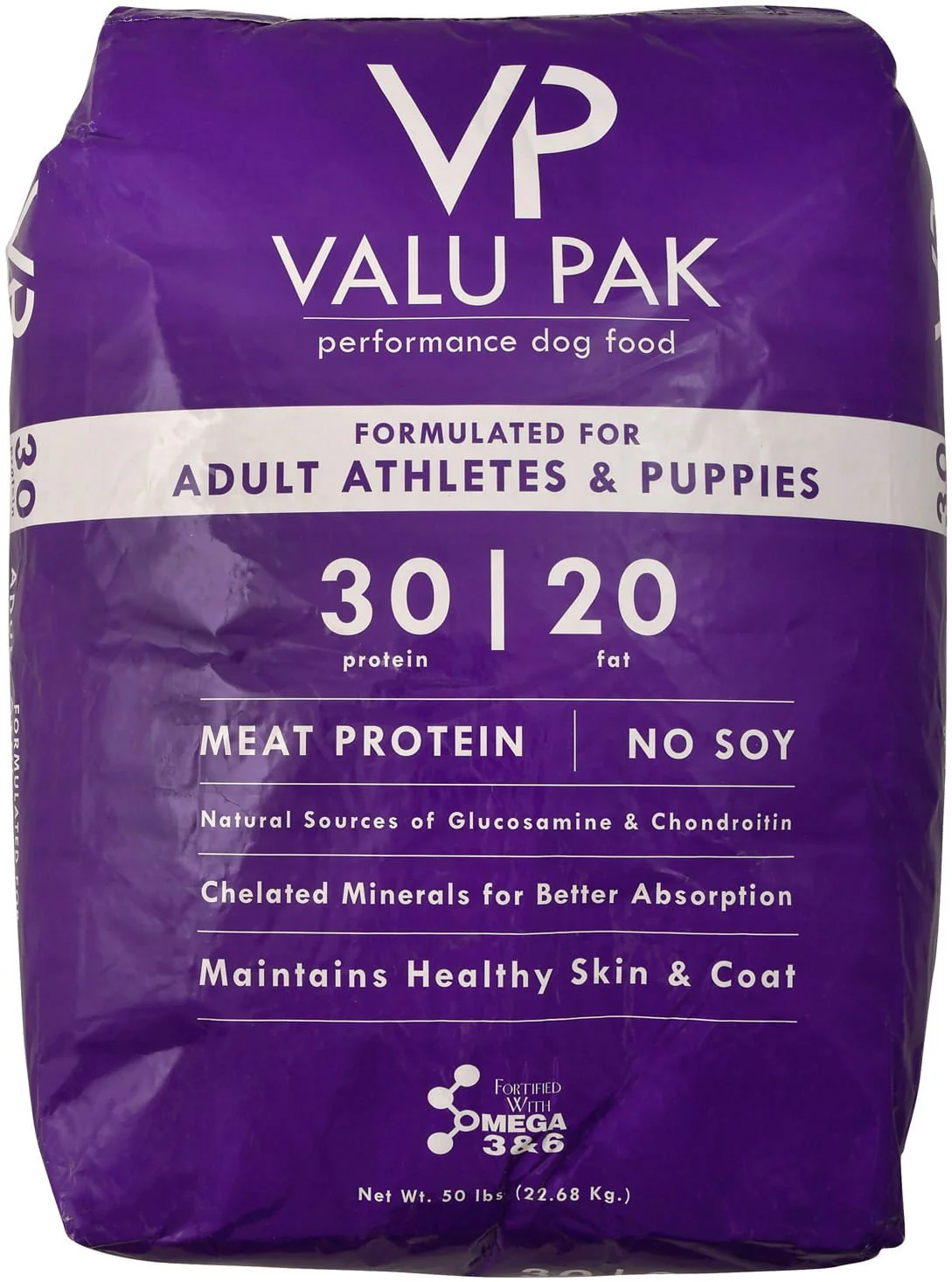 Valu-Pak 30-20 Dog Food (Purple Bag), 50 lb - Buy Pet Shop