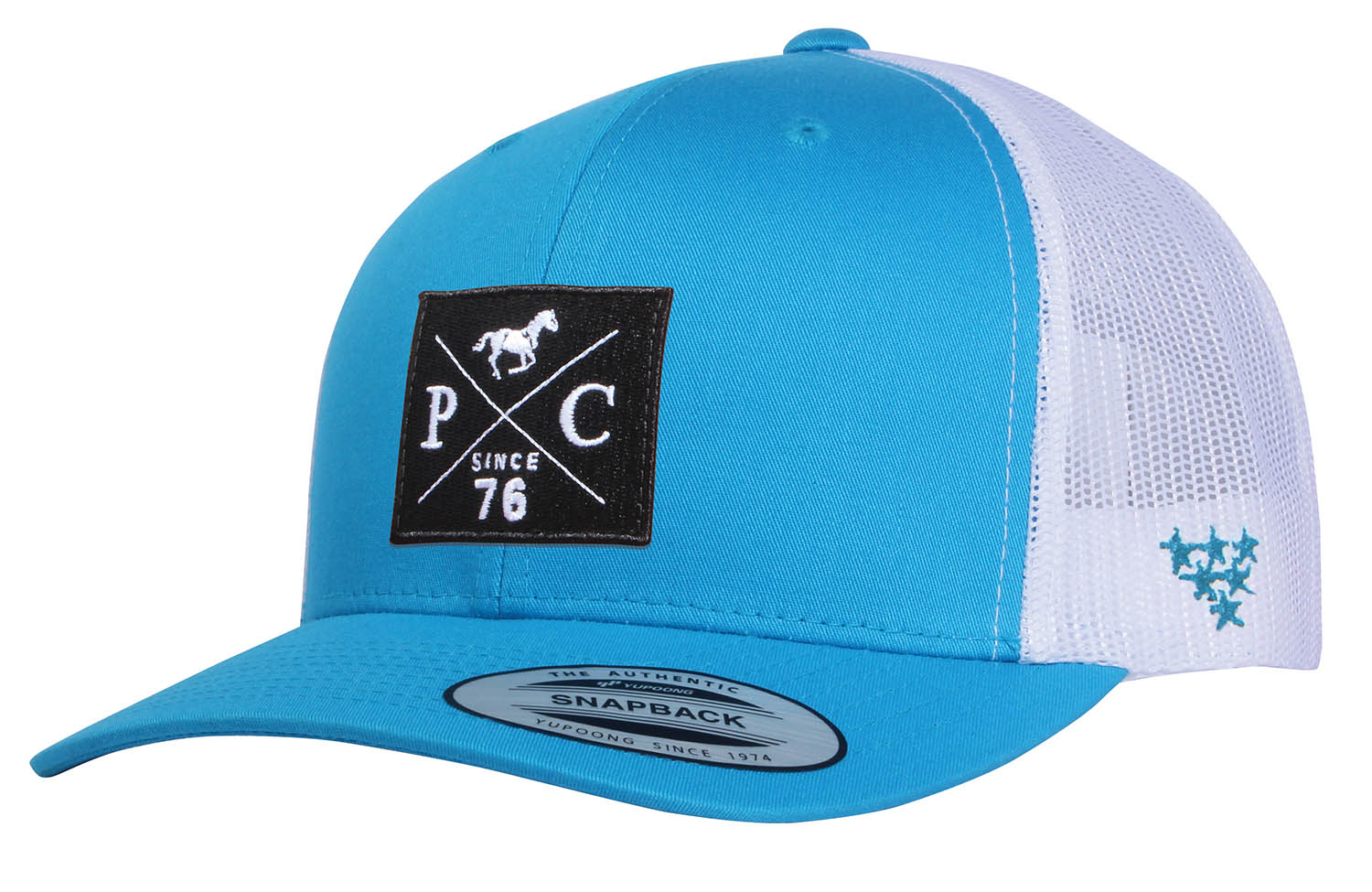 PC 2-Tone Trucker Hat, Turquoise/White - Buy Pet Shop