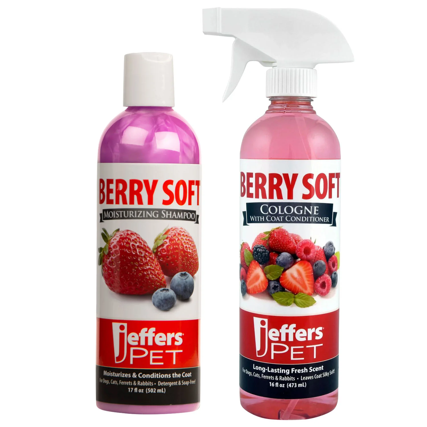 Berry Soft Pet Shampoo & Cologne, 2 Piece Kit - Buy Pet Shop