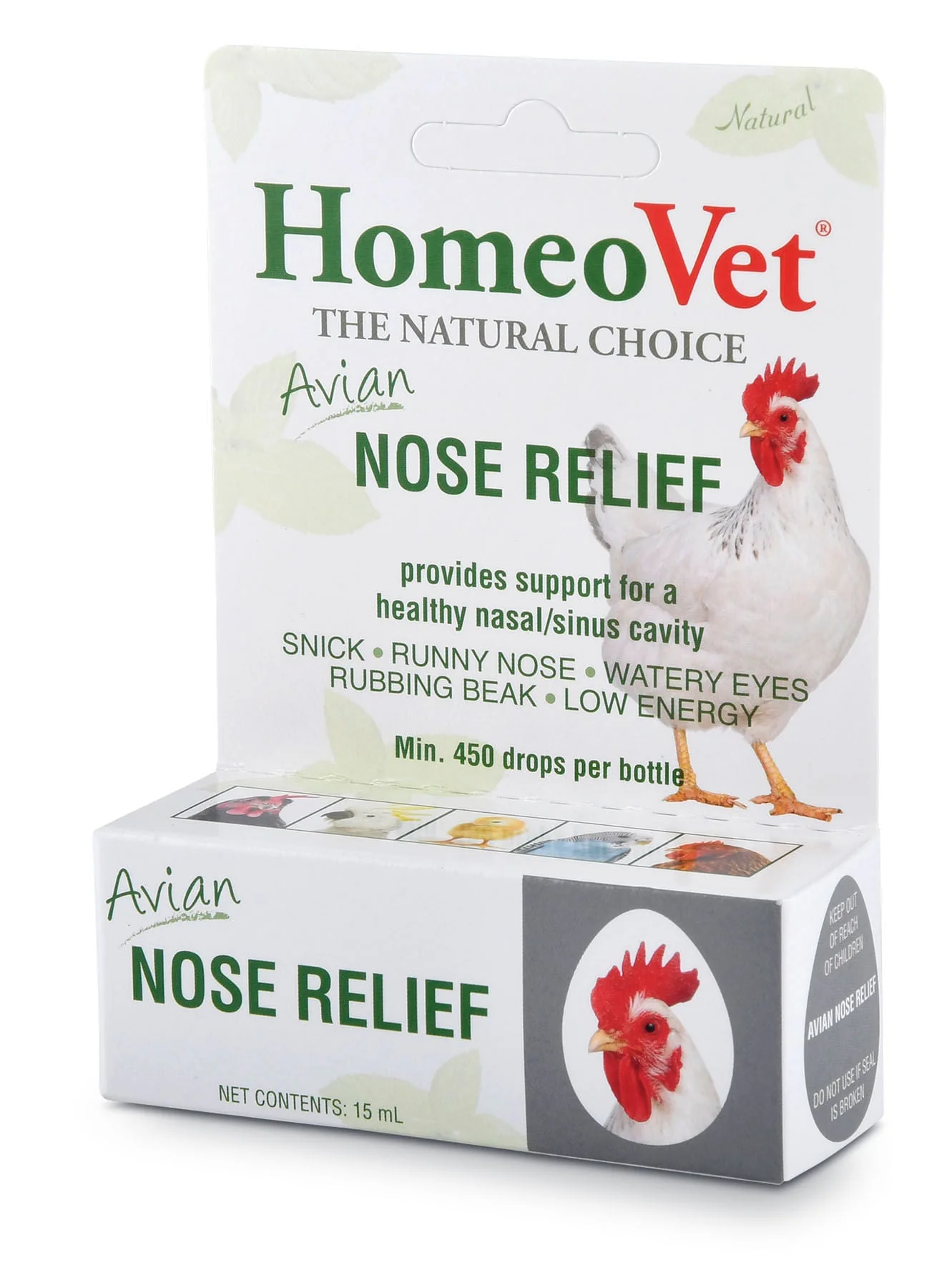 HomeoVet Avian Nose Relief, 15 mL - Buy Pet Shop