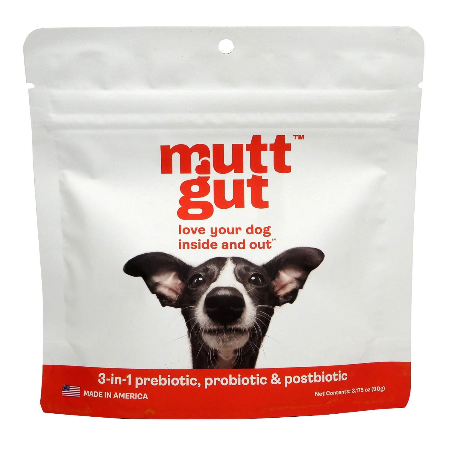 Mutt Gut 3-in-1 Pre + Pro + Postbiotic Supplement for Dogs - Buy Pet Shop