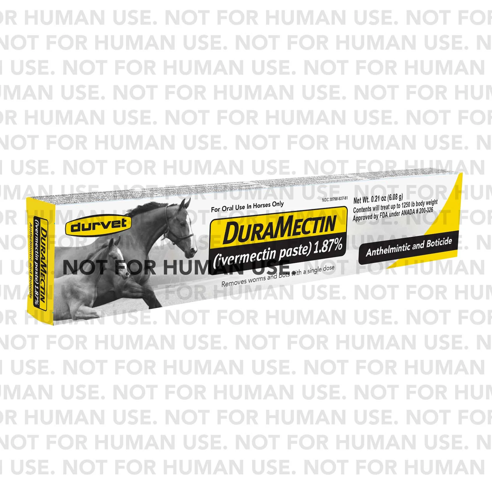Duramectin Paste (1.87% Ivermectin), 6.08 gm - Buy Pet Shop