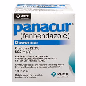 Rx Panacur (fenbendazole) Granules for Dogs 22.2%, 1 lb Economy Tub - Buy Pet Shop