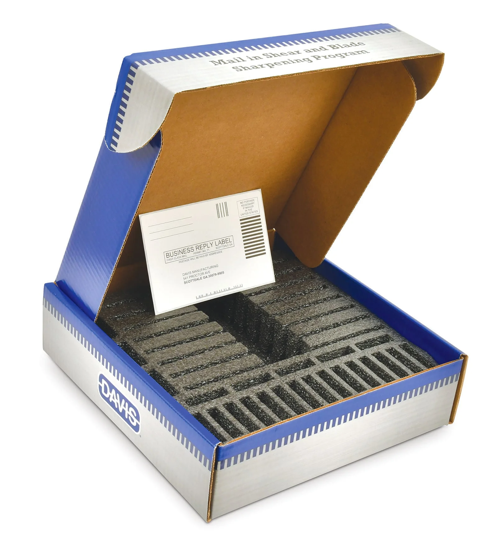 Davis Blade Shipping Box with Prepaid Label - Buy Pet Shop