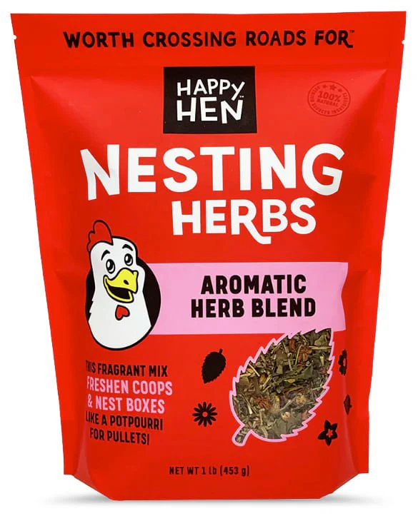 Happy Hen Nesting Herbs, Aromatic Herb Blend, 1 lb bag - Buy Pet Shop