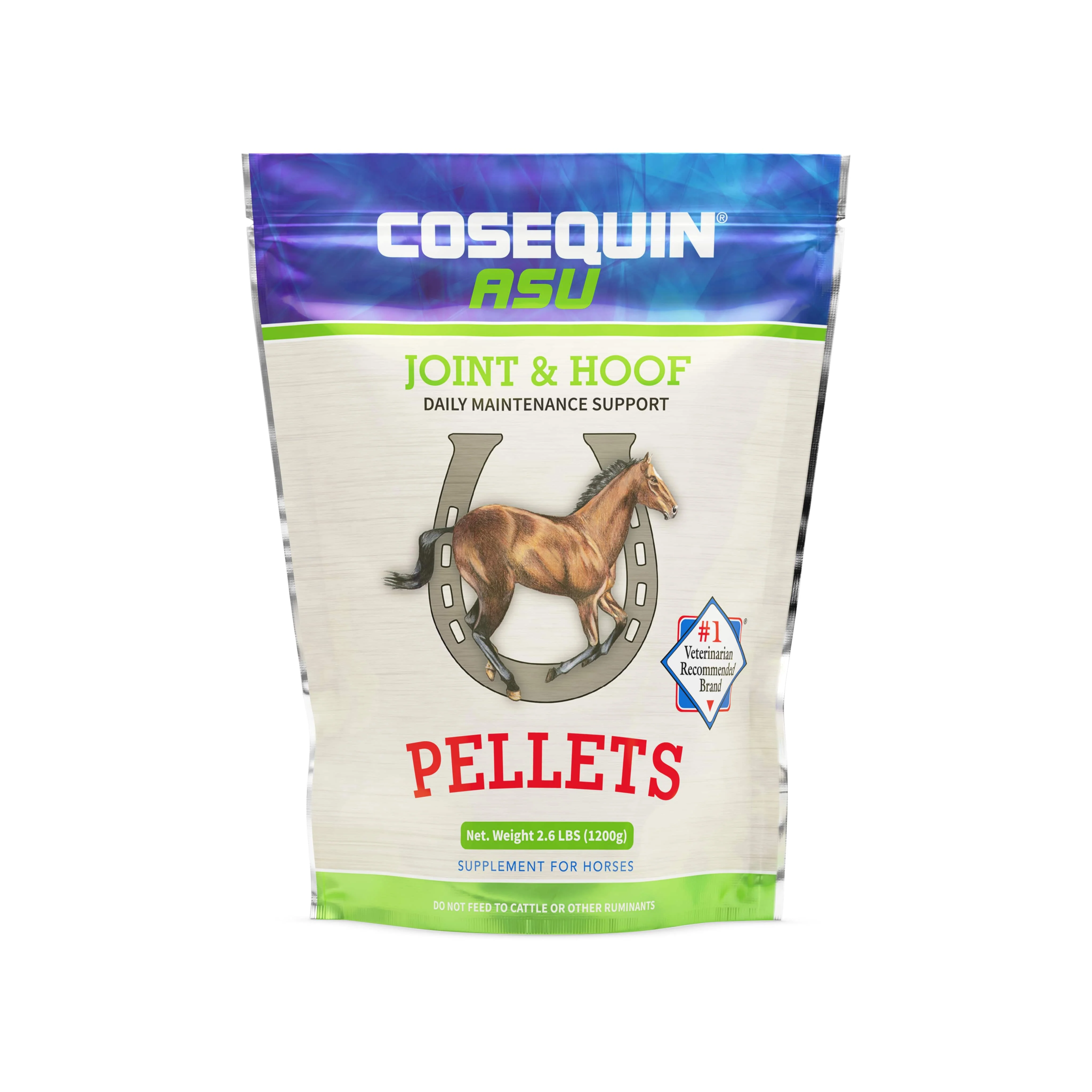 Nutramax Cosequin ASU Joint & Hoof Pellets Joint Health Supplement for Horses - Buy Pet Shop