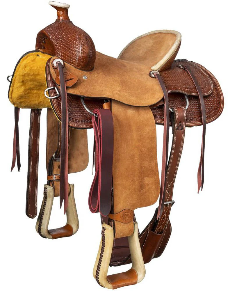 Silver Royal Bodie Hard Seat Ranch Saddle - Buy Pet Shop