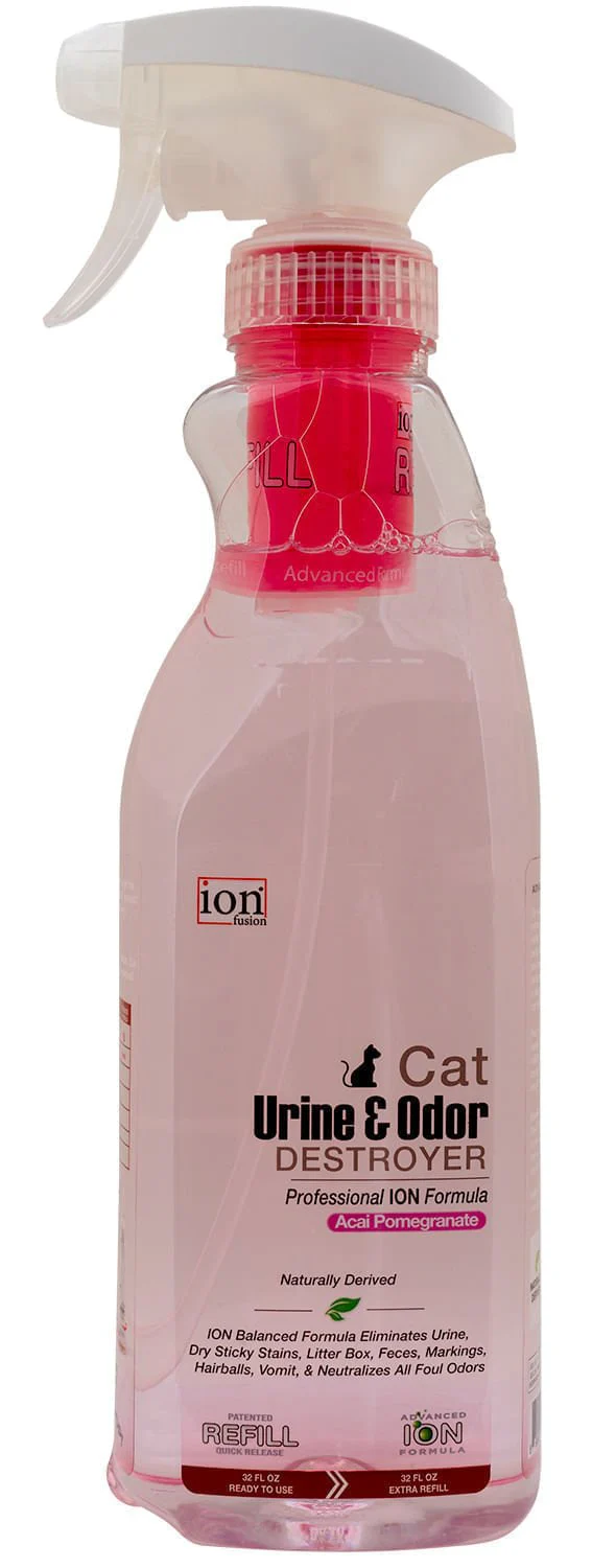 Cat Urine & Odor Destroyer, Acai Pomegranate, 32 oz - Buy Pet Shop