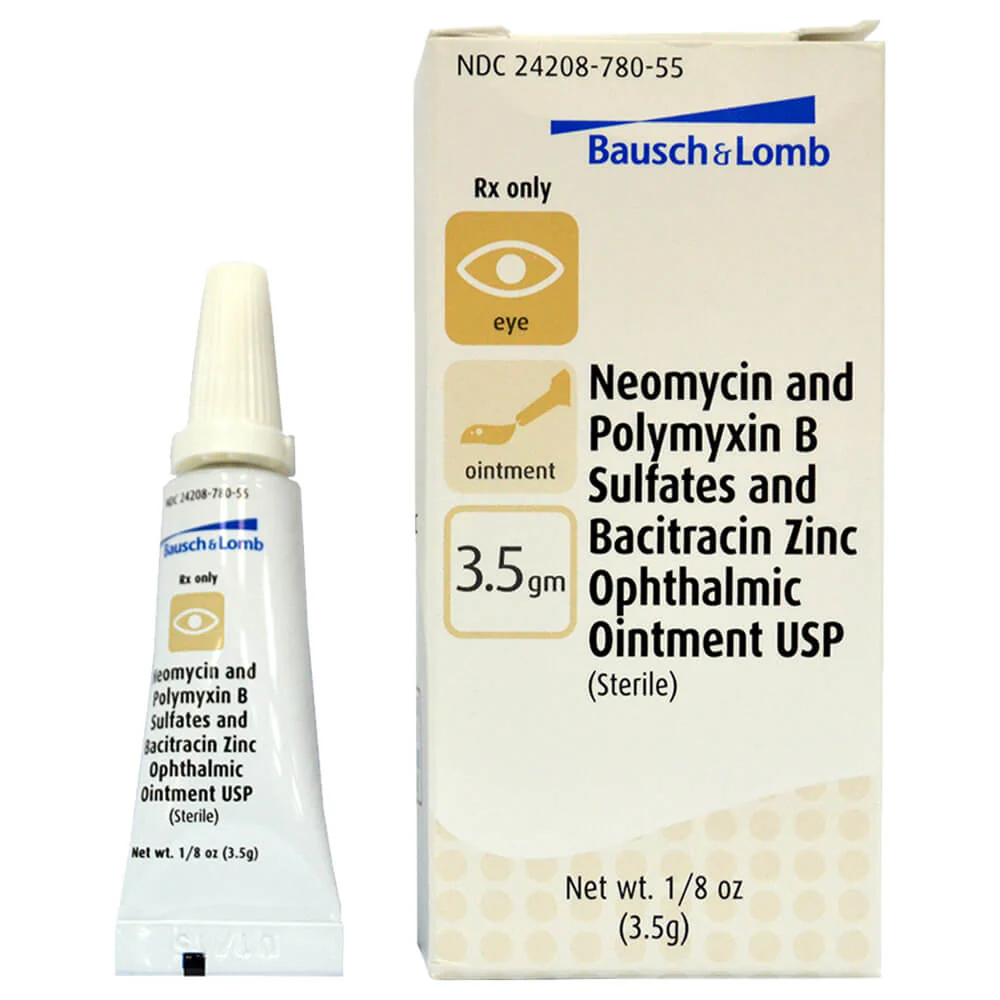 Rx Neo/Poly/Bac Ophthalmic Ointment, 3.5gm - Buy Pet Shop