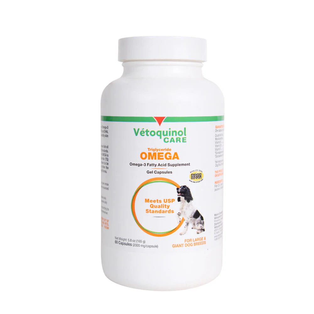Triglyceride OMEGA Large Capsules for Large Dogs, 60 ct - Buy Pet Shop
