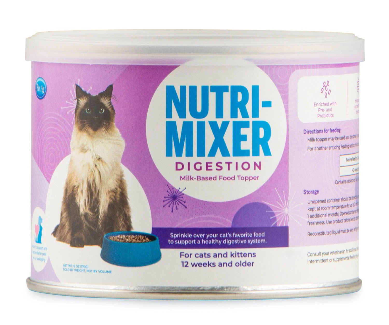Nutri-Mixer Digestive Topper for Cats & Kittens, 6 oz - Buy Pet Shop