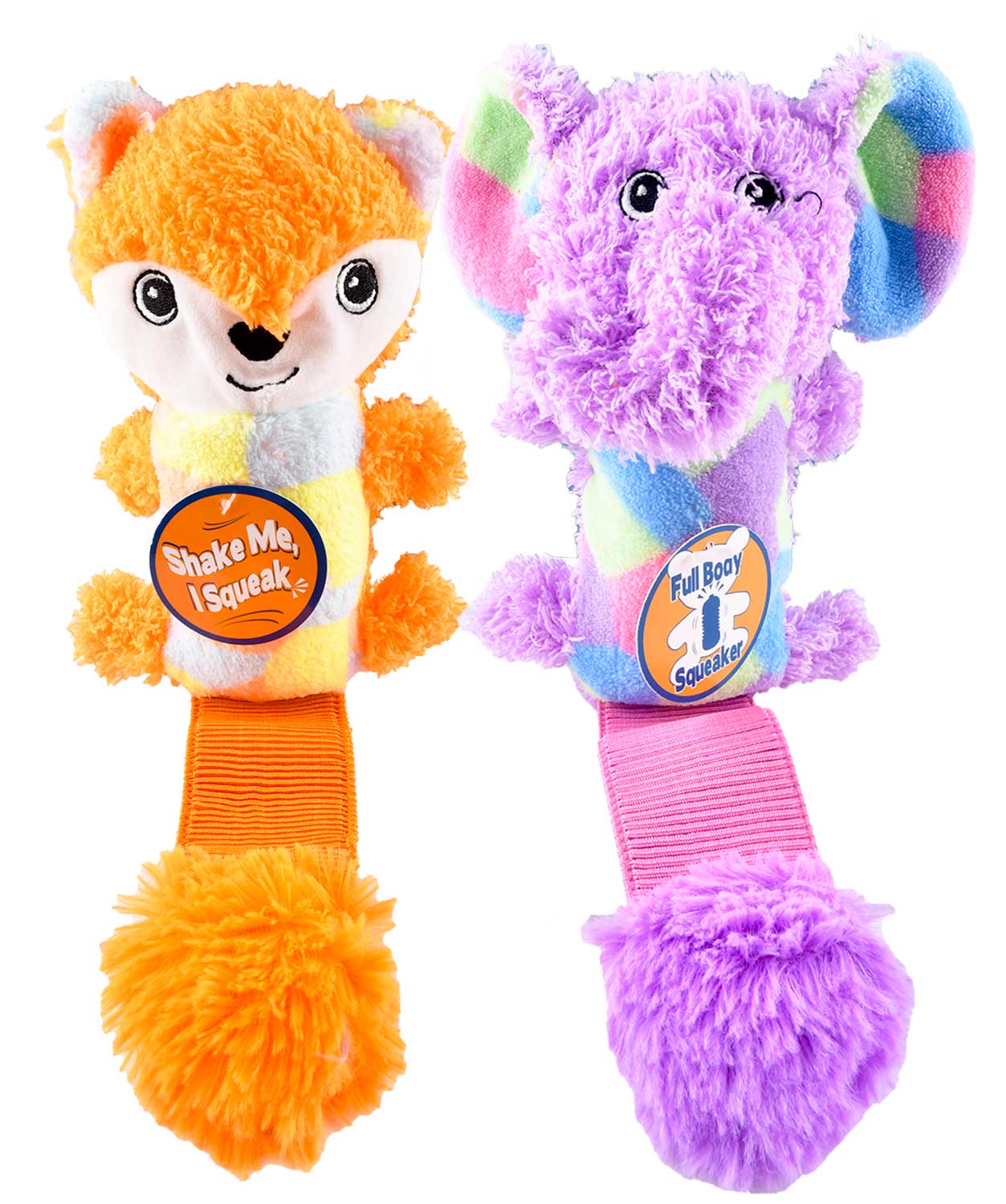 Shake & Squeak Cuddle Tugz Dog Toy, Assorted - Buy Pet Shop