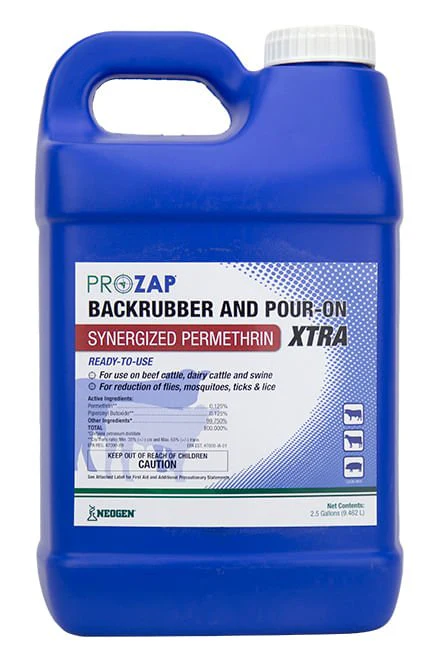 ProZap Backrubber & Pour-On Xtra, 2.5 gal - Buy Pet Shop