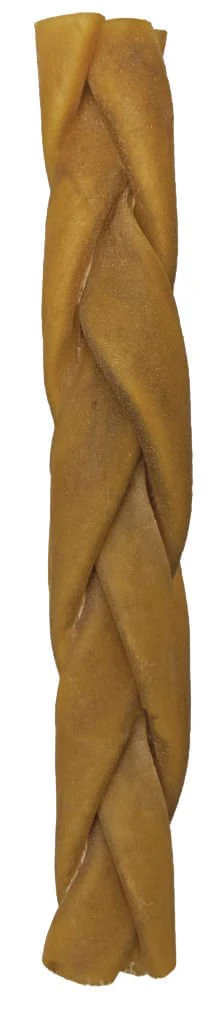 Fieldcrest Farms Braided Bully Crunchers Bully Stick Dog Treats, 12