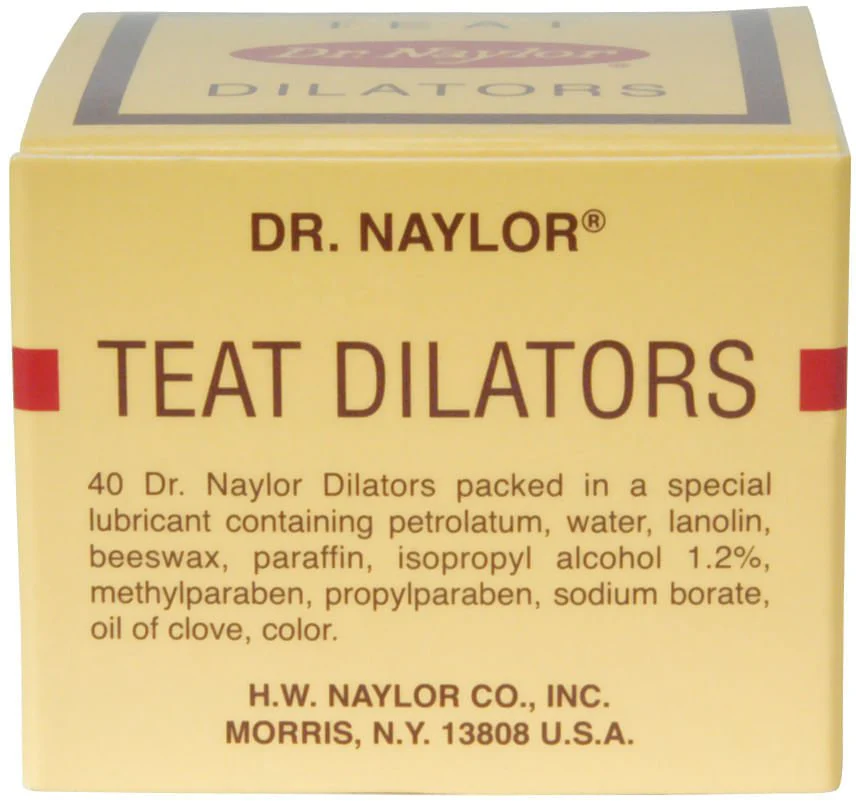 Dr. Naylor's Teat Dilators, Box of 40 - Buy Pet Shop