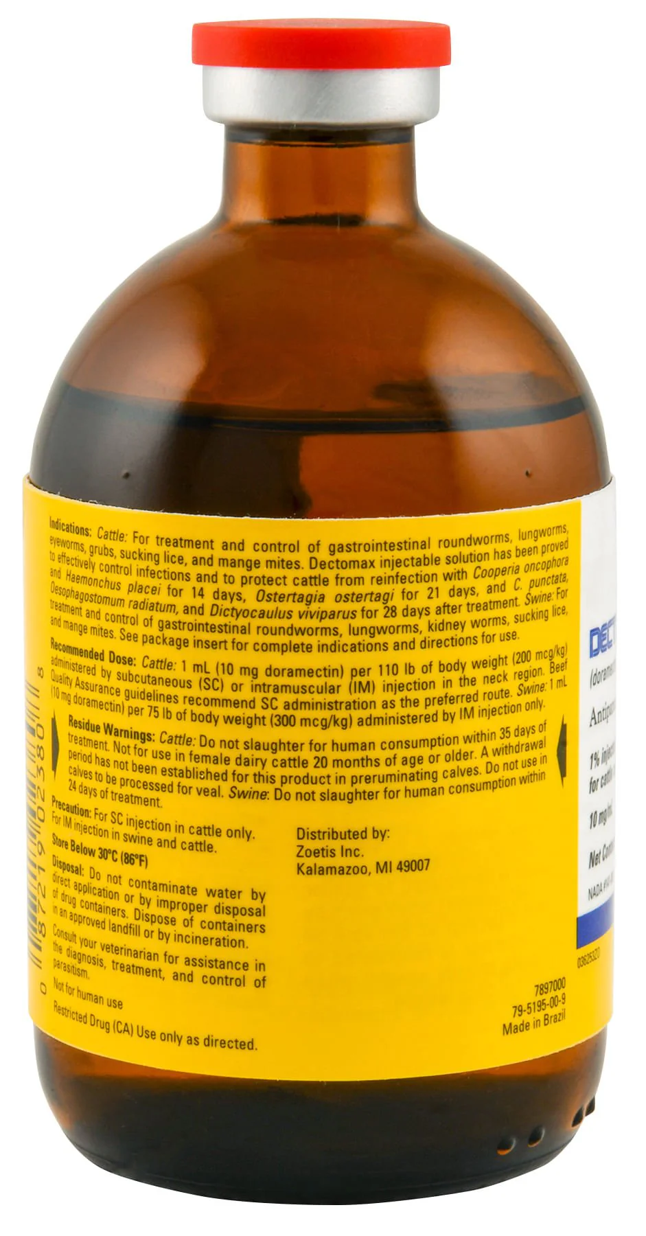 Dectomax Injectable Wormer - Buy Pet Shop