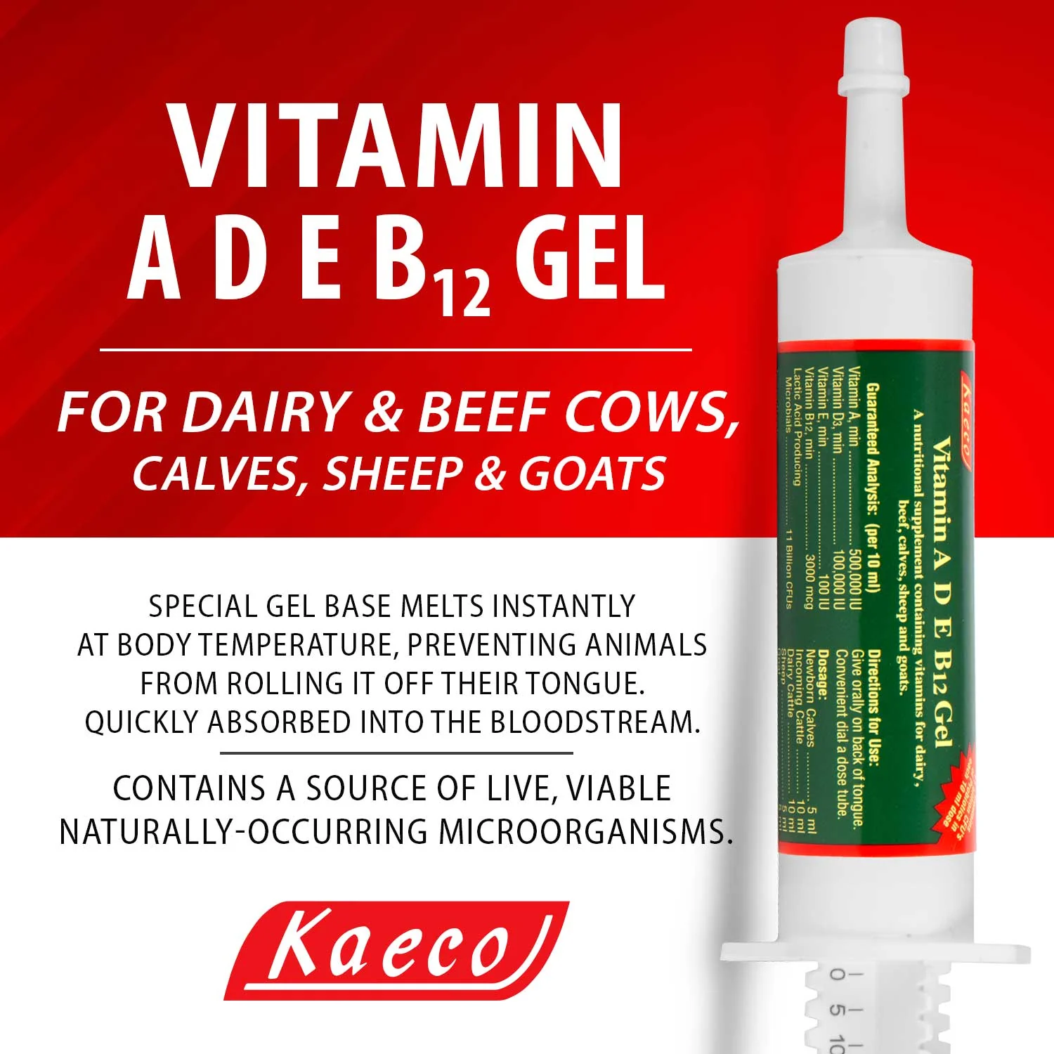 Vitamin ADE & B12 Gel - Buy Pet Shop