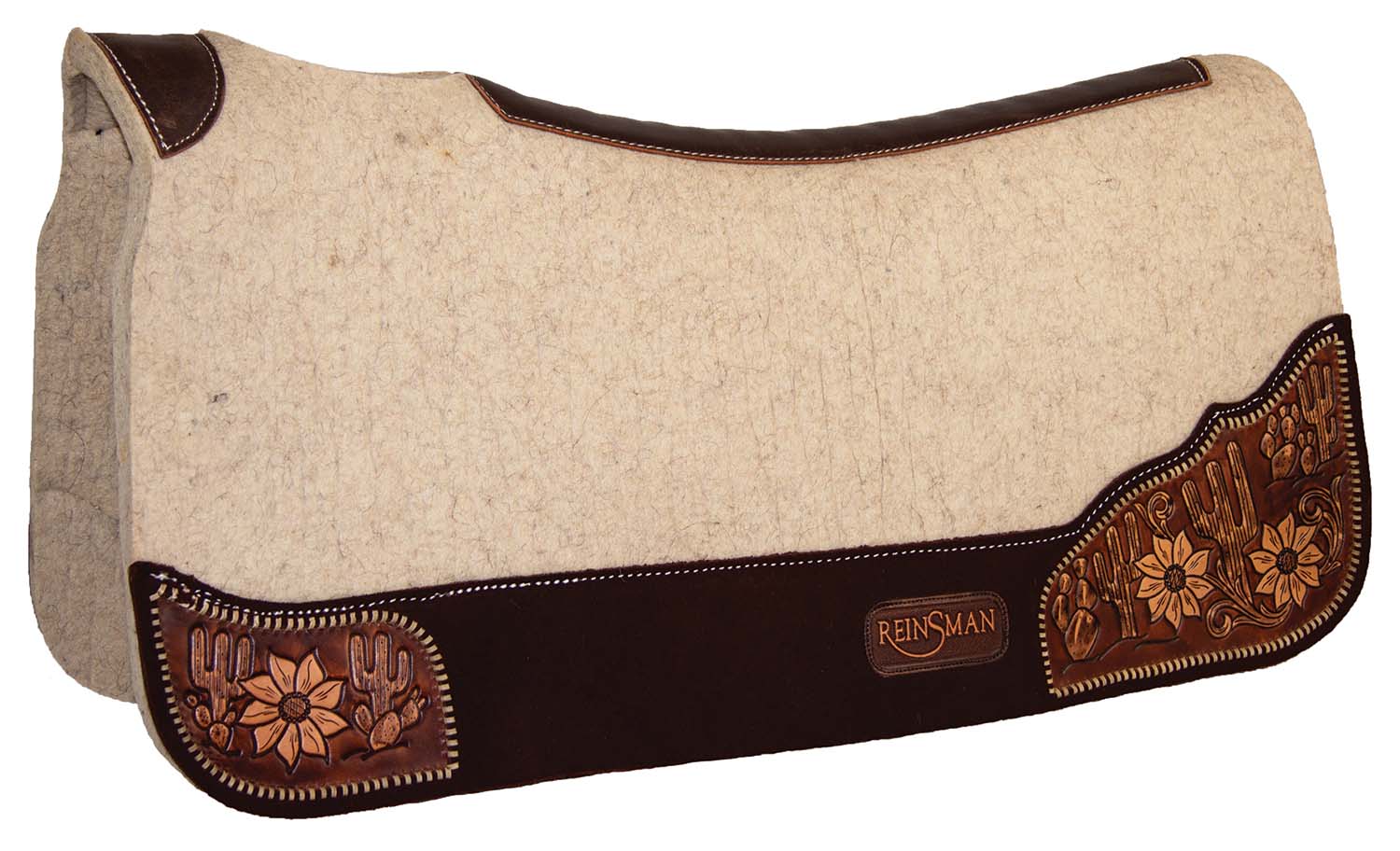 Reinsman APEX Desert Rawhide Roper Wool Saddle Pad, 30