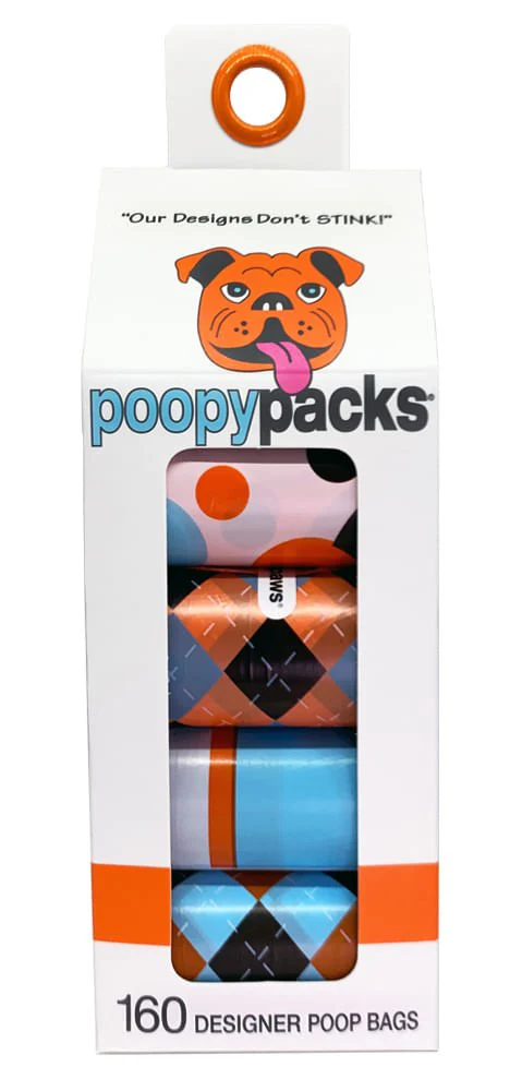 Poopy Packs 8 Rolls Dog Poop Bags - Buy Pet Shop