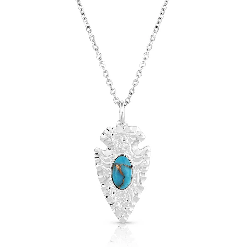Chiseled Arrowhead Turquoise Necklace - Buy Pet Shop