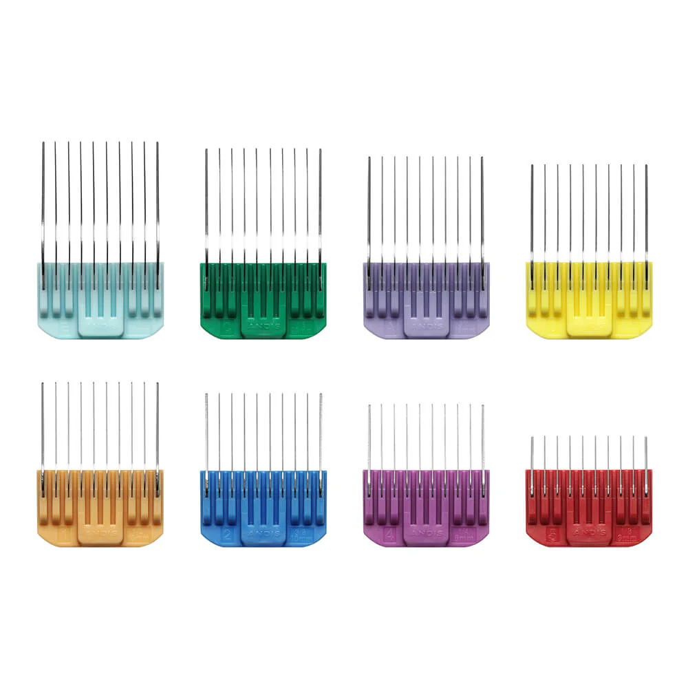 Andis Adjustable Blade Attachment Comb Set, 8pc - Buy Pet Shop