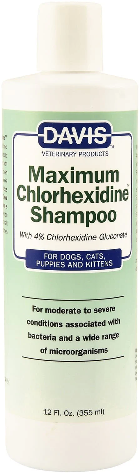 Davis Maximum Chlorhexidine (4%) Shampoo - Buy Pet Shop