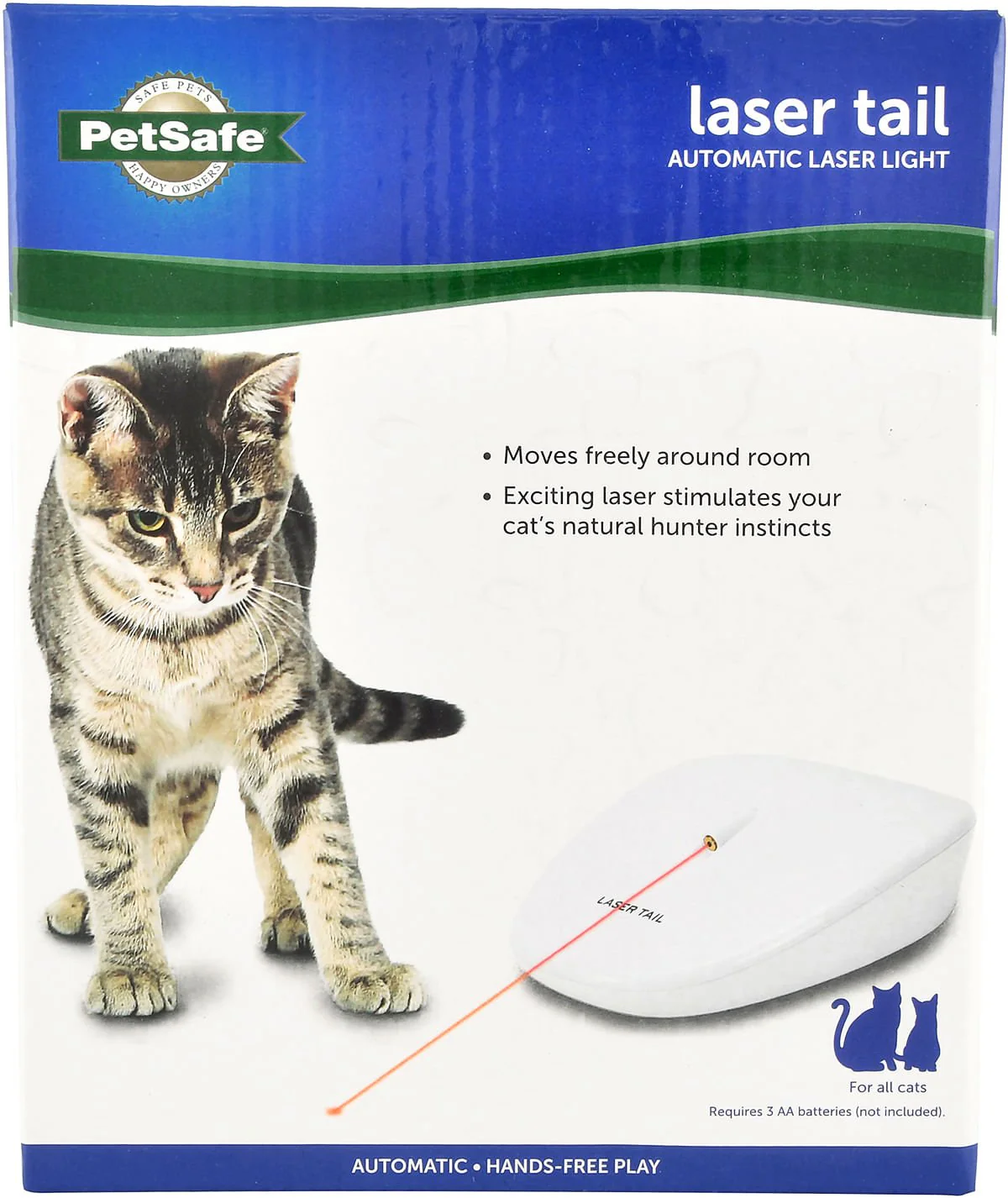 PetSafe Laser Tail Automatic Laser Light Cat Toy - Buy Pet Shop